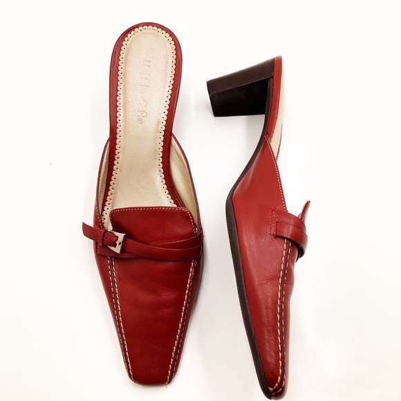 {Unisa} Leather Stitched Mules - Picture 3 of 7